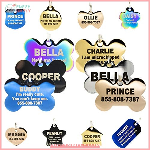 Engraved Dog Tags Personalized -