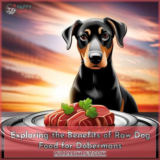 Exploring the Benefits of Raw Dog Food for Dobermans