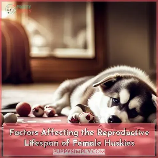 Factors Affecting the Reproductive Lifespan of Female Huskies