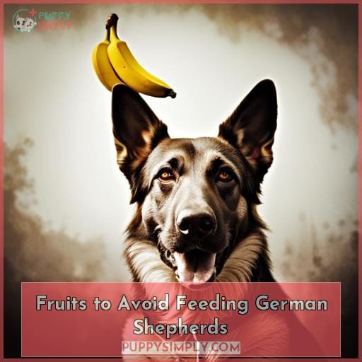 Fruits to Avoid Feeding German Shepherds
