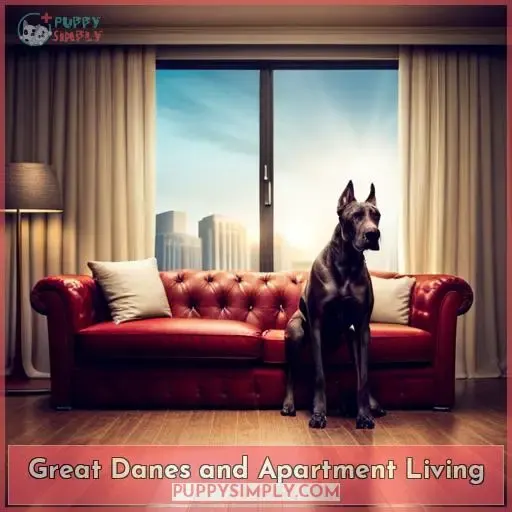 Great Danes and Apartment Living