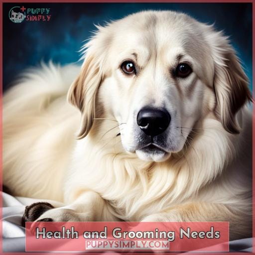 Health and Grooming Needs