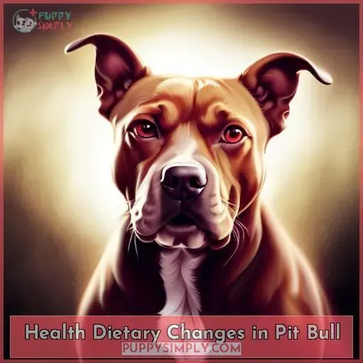 Health Dietary Changes in Pit Bull