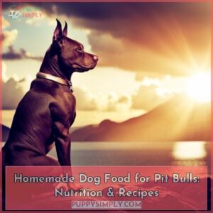 homemade dog food for pitbulls