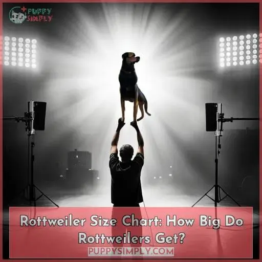how big do rottweilers get plus size info for rottweiler mixes
