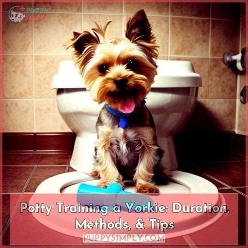 Potty Training a Yorkie Duration, Methods, & Tips