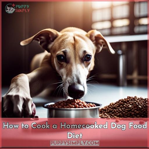 How to Cook a Homecooked Dog Food Diet