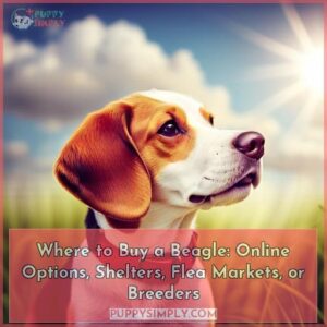 how to find a beagle to buy