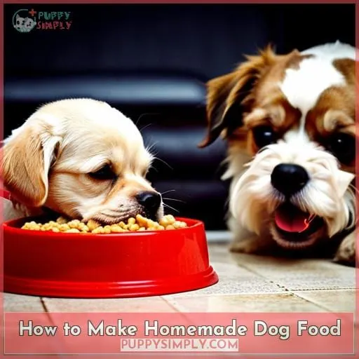 How to Make Homemade Dog Food