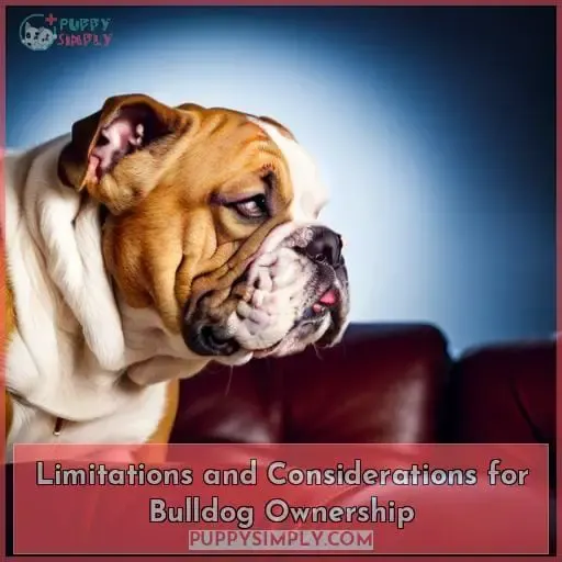 Limitations and Considerations for Bulldog Ownership