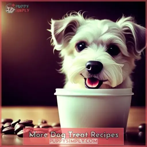 More Dog Treat Recipes