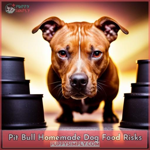 Pit Bull Homemade Dog Food Risks