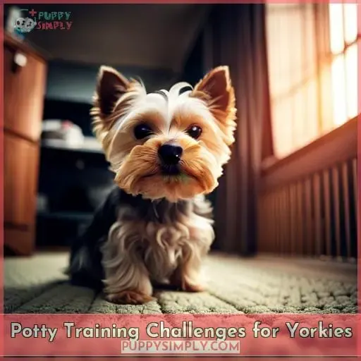 Potty Training Challenges for Yorkies