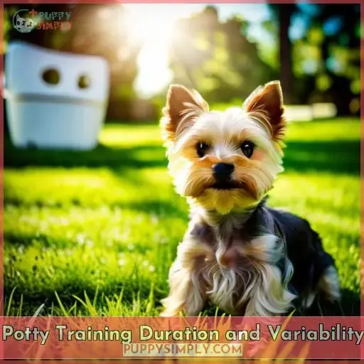 Potty Training Duration and Variability