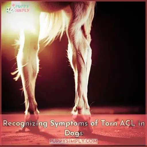 Recognizing Symptoms of Torn ACL in Dogs