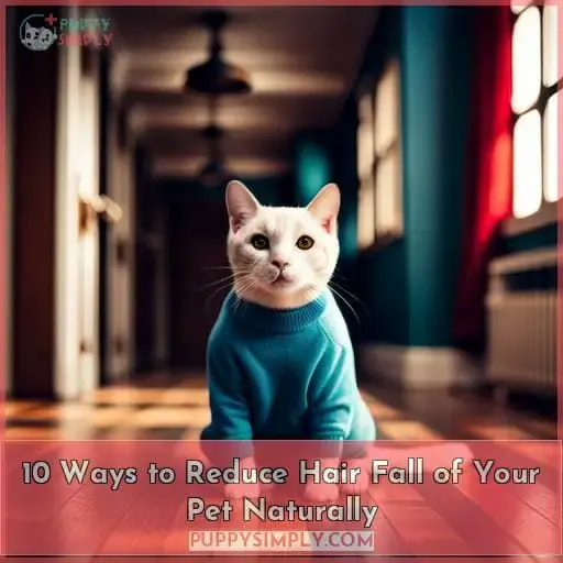 reduce hair fall of your pet