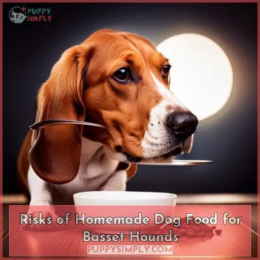 Risks of Homemade Dog Food for Basset Hounds