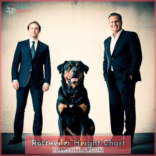 Rottweiler Height Chart