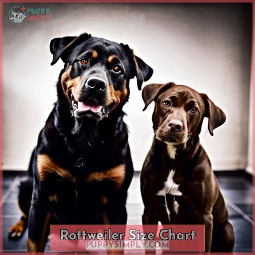 Rottweiler Size Chart