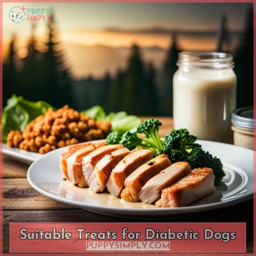 Suitable Treats for Diabetic Dogs