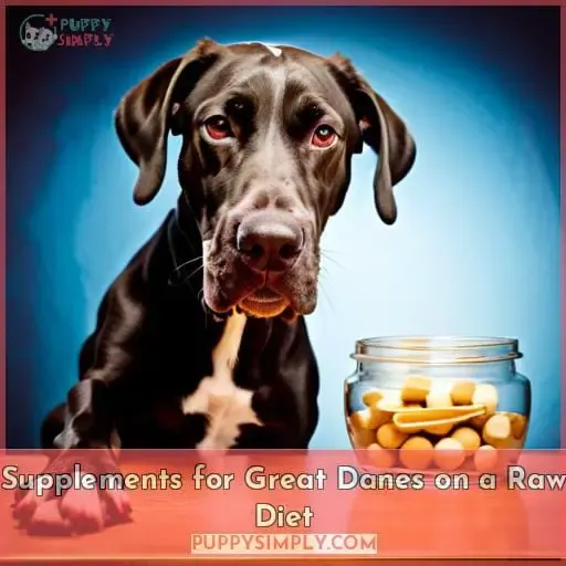 Supplements for Great Danes on a Raw Diet