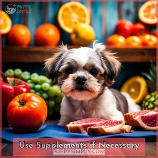 Use Supplements if Necessary