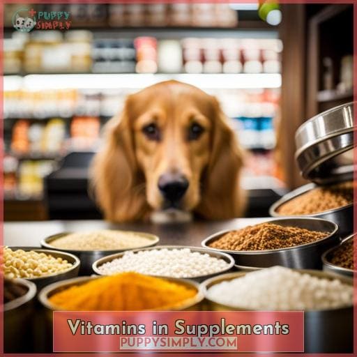 Vitamins in Supplements