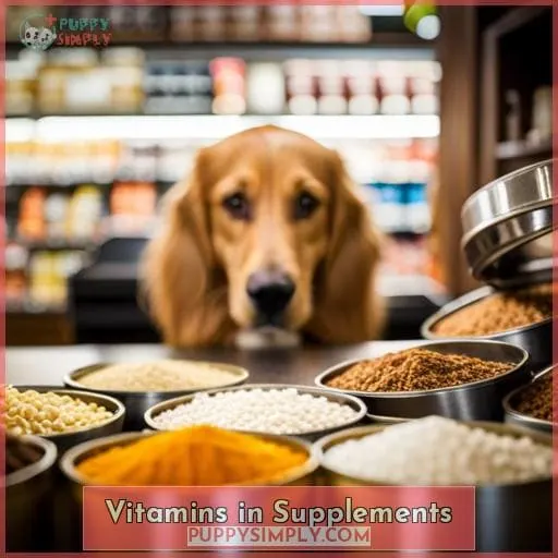 Vitamins in Supplements