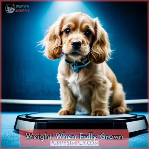 Weight When Fully Grown