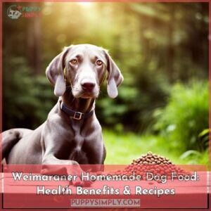 weimaraner homemade dog food
