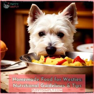 west highland white terrier homemade food