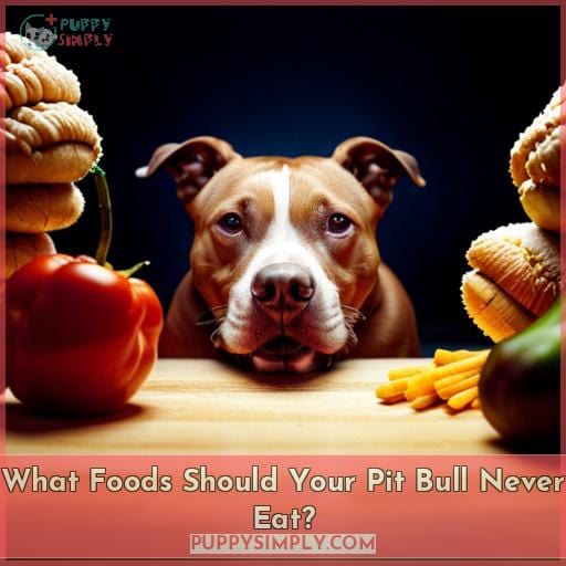 What Foods Should Your Pit Bull Never Eat