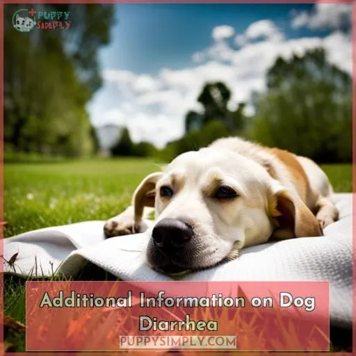 Additional Information on Dog Diarrhea