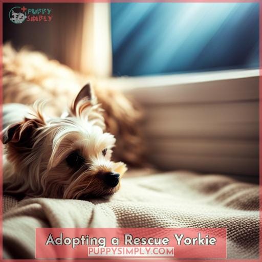 Adopting a Rescue Yorkie