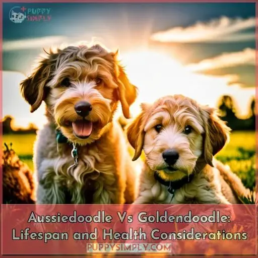 Aussiedoodle Vs Goldendoodle: Lifespan and Health Considerations