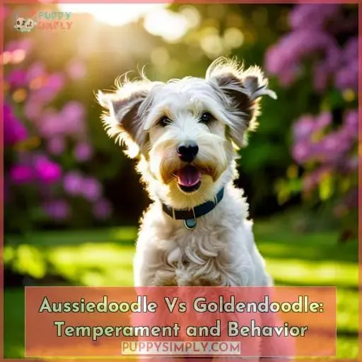 Aussiedoodle Vs Goldendoodle: Temperament and Behavior