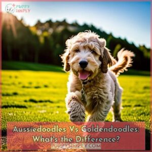 aussiedoodles and goldendoodles whats the difference
