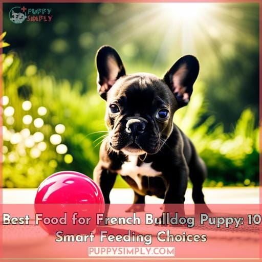 Best Food for French Bulldog Puppy 10 Smart Feeding Choices