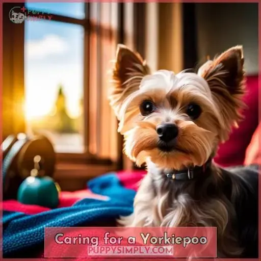Caring for a Yorkiepoo