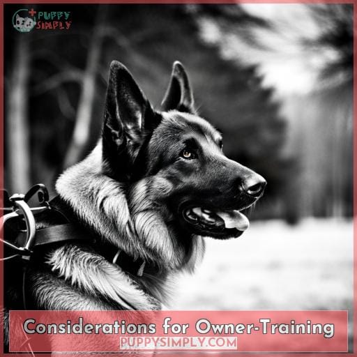 Considerations for Owner-Training
