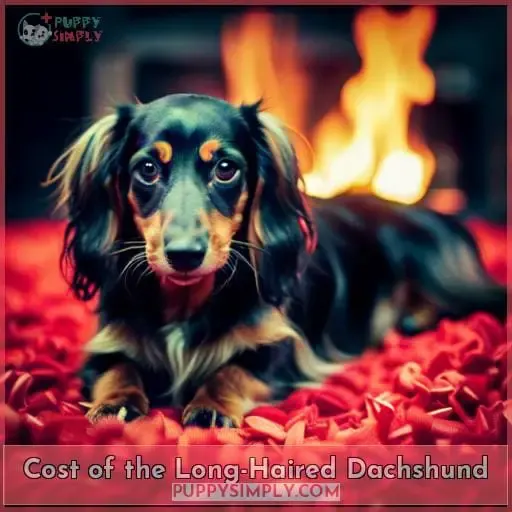 Cost of the Long-Haired Dachshund