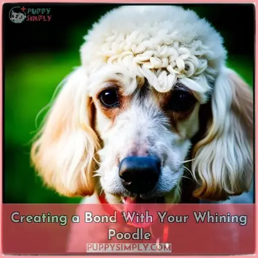Creating a Bond With Your Whining Poodle