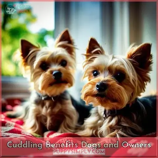 Cuddling Benefits Dogs and Owners