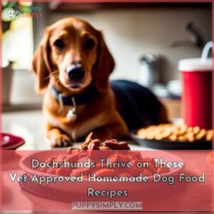 dachshunds homemade dog food