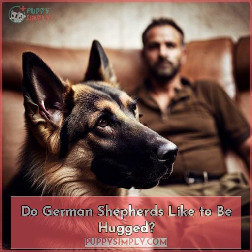 Do German Shepherds Like to Be Hugged