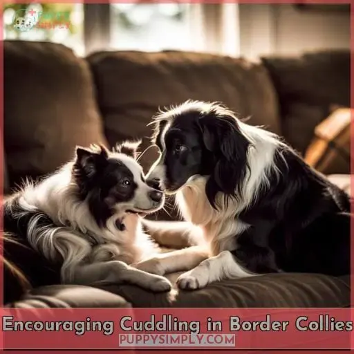 Encouraging Cuddling in Border Collies