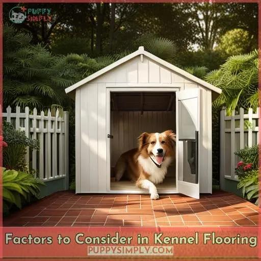 Factors to Consider in Kennel Flooring