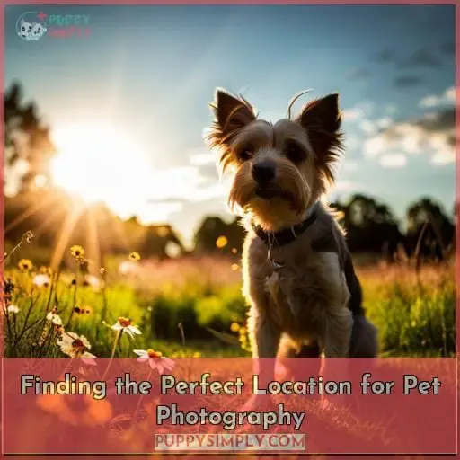 Finding the Perfect Location for Pet Photography