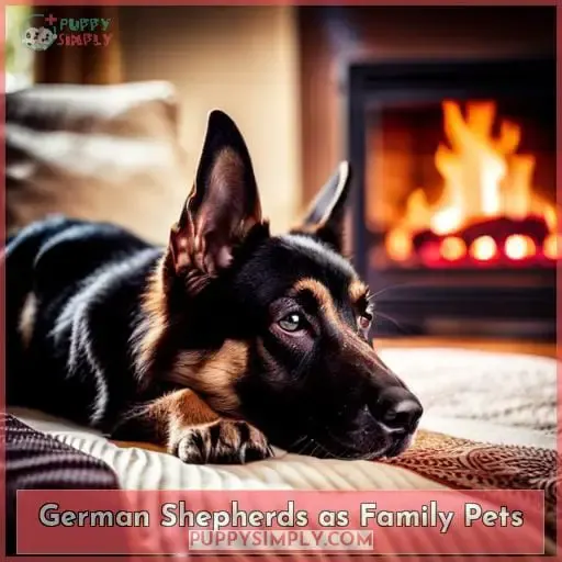 German Shepherds as Family Pets