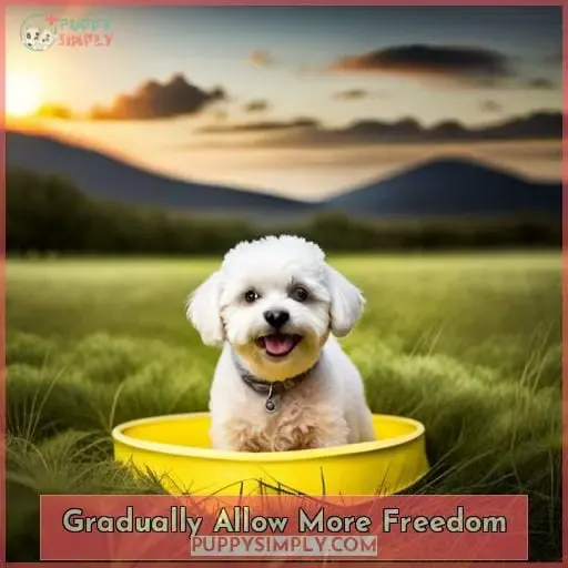 Gradually Allow More Freedom